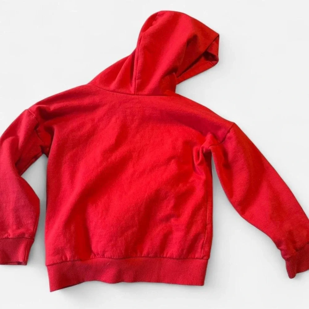 Disney Junior Minnie‎ Mouse Red Hoodie Girls 4T Graphic Sweatshirt 70P1442MI